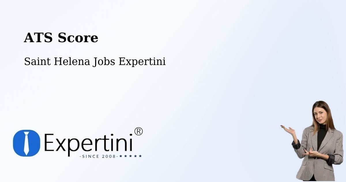 Resume ATS Score & Job Description Match Tool – Georgetown - Saint Helena Jobs Expertini