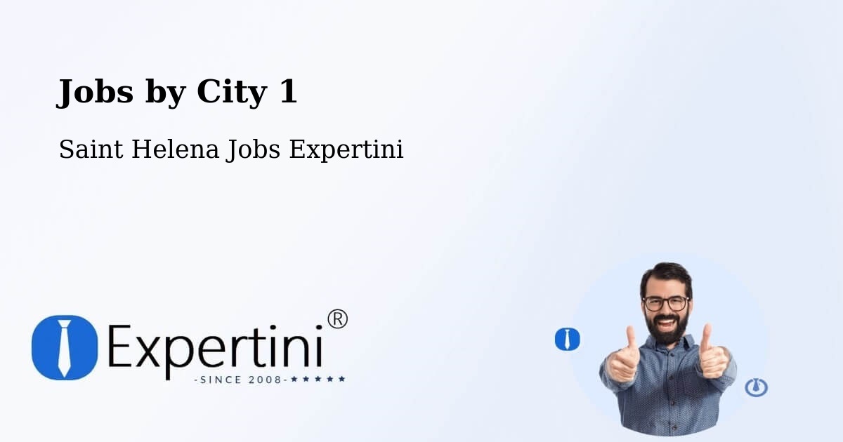 City Jobs in Saint Helena - Expertini