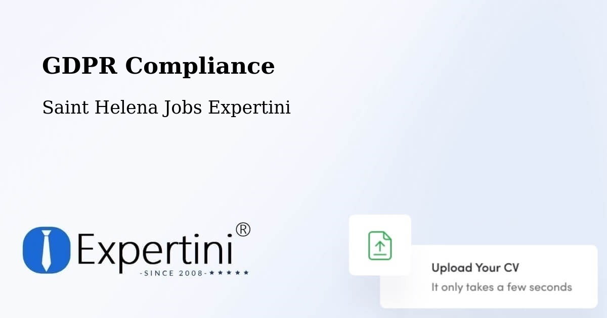 EU GDPR Compliance Statement – Georgetown - Saint Helena Jobs Expertini