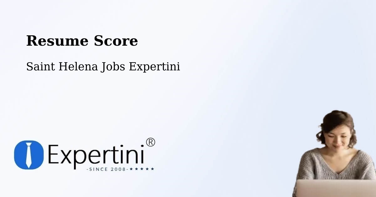 Resume Score & Job Description Match Tool – Georgetown - Saint Helena Jobs Expertini